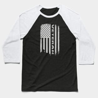 Veteran Flag - Sniper Baseball T-Shirt